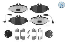 Sada brzdových destiček, kotoučová brzda MEYLE 025 237 4320-1/PD