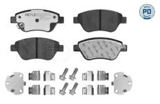 Sada brzdových platničiek kotúčovej brzdy MEYLE 025 239 8217/PD