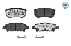 Sada brzdových destiček, kotoučová brzda MEYLE 025 240 1416/PD