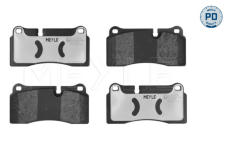 Sada brzdových destiček, kotoučová brzda MEYLE 025 242 6118/PD