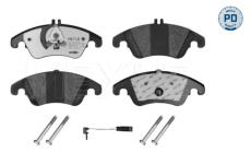 Sada brzdových destiček, kotoučová brzda MEYLE 025 243 1019/PD