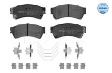 Sada brzdových destiček, kotoučová brzda MEYLE 025 245 8217/W