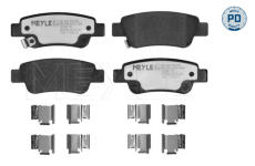 Sada brzdových platničiek kotúčovej brzdy MEYLE 025 246 3516/PD