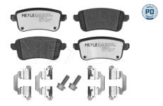 Sada brzdových platničiek kotúčovej brzdy MEYLE 025 248 2015/PD