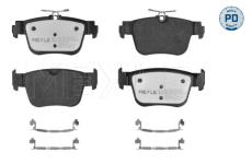 Sada brzdových destiček, kotoučová brzda MEYLE 025 262 0616/PD