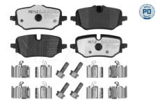 Sada brzdových destiček, kotoučová brzda MEYLE 025 266 8719/PD