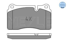 Sada brzdových destiček, kotoučová brzda MEYLE 025 202 1717