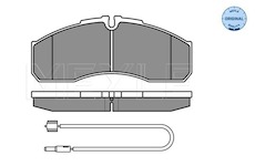 Sada brzdových destiček, kotoučová brzda Meyle 025 291 6020/W