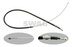 Tažné lanko, parkovací brzda SWAG 32 92 2884