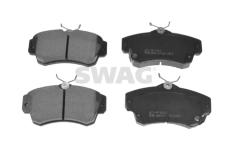 Sada brzdových destiček, kotoučová brzda SWAG 33 10 0186