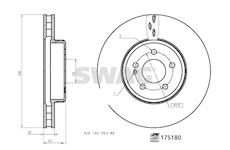 Brzdový kotouč SWAG 33 10 2731