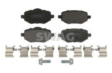 Sada brzdových destiček, kotoučová brzda SWAG 33 10 9324