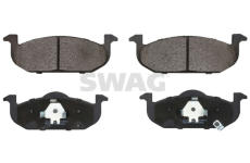 Sada brzdových destiček, kotoučová brzda SWAG 33 10 9374