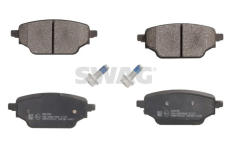 Sada brzdových destiček, kotoučová brzda SWAG 33 11 1250