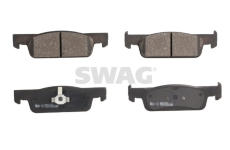 Sada brzdových destiček, kotoučová brzda SWAG 33 11 1859