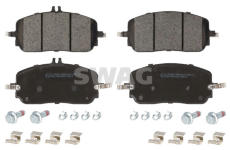Sada brzdových destiček, kotoučová brzda SWAG 33 11 2155