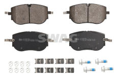 Sada brzdových destiček, kotoučová brzda SWAG 33 11 2281