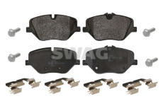 Sada brzdových destiček, kotoučová brzda SWAG 33 11 4166