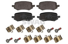 Sada brzdových destiček, kotoučová brzda SWAG 33 11 4168