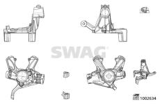 Čep nápravy, zavěšení kol SWAG 33 11 4292