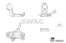 Cep napravy, zaveseni kol SWAG 33 11 4295