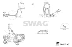 Čep nápravy, zavěšení kol SWAG 33 11 4296