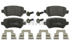 Sada brzdových destiček, kotoučová brzda SWAG 40 91 6511