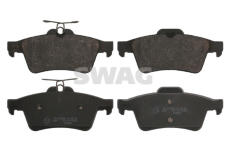 Sada brzdových destiček, kotoučová brzda SWAG 40 91 6744