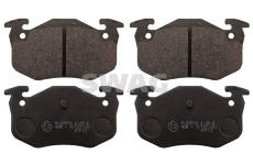 Sada brzdových destiček, kotoučová brzda SWAG 62 11 6161