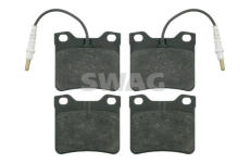 Sada brzdových destiček, kotoučová brzda SWAG 62 91 6137