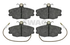 Sada brzdových destiček, kotoučová brzda SWAG 62 91 6241