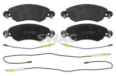 Sada brzdových destiček, kotoučová brzda SWAG 64 91 6416