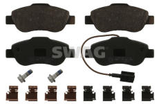 Sada brzdových destiček, kotoučová brzda SWAG 70 91 6879