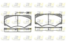 Sada brzdových destiček, kotoučová brzda ROADHOUSE 2047.12