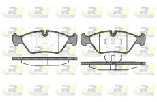 Sada brzdových platničiek kotúčovej brzdy ROADHOUSE 2139.00