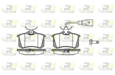 Sada brzdových destiček, kotoučová brzda ROADHOUSE 2263.02