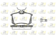 Sada brzdových platničiek kotúčovej brzdy ROADHOUSE 2263.10