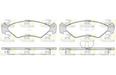 Sada brzdových destiček, kotoučová brzda ROADHOUSE 2285.15