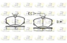 Sada brzdových destiček, kotoučová brzda ROADHOUSE 2303.12