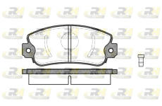 Sada brzdových platničiek kotúčovej brzdy ROADHOUSE 2372.02