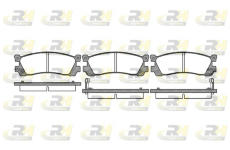 Sada brzdových destiček, kotoučová brzda ROADHOUSE 2399.02