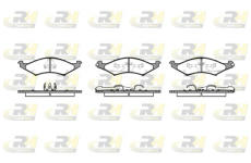 Sada brzdových destiček, kotoučová brzda ROADHOUSE 2527.00