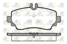 Sada brzdových destiček, kotoučová brzda ROADHOUSE 2650.02