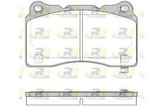 Sada brzdových destiček, kotoučová brzda ROADHOUSE 2666.24