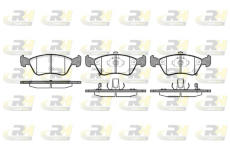 Sada brzdových destiček, kotoučová brzda ROADHOUSE 2676.02