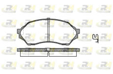 Sada brzdových platničiek kotúčovej brzdy ROADHOUSE 2699.00