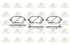 Sada brzdových destiček, kotoučová brzda ROADHOUSE 2740.02