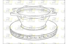 Brzdový kotouč ROADHOUSE NSX1012.20