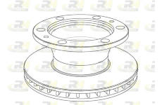 Brzdový kotouč ROADHOUSE NSX1023.20