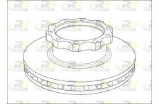 Brzdový kotouč ROADHOUSE NSX1039.20